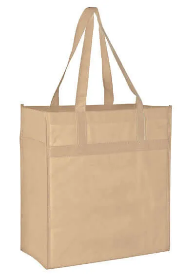 Wholesale Heavy Duty Non Woven Grocery Tote Bag with Poly Board Insert - Y2KL13714